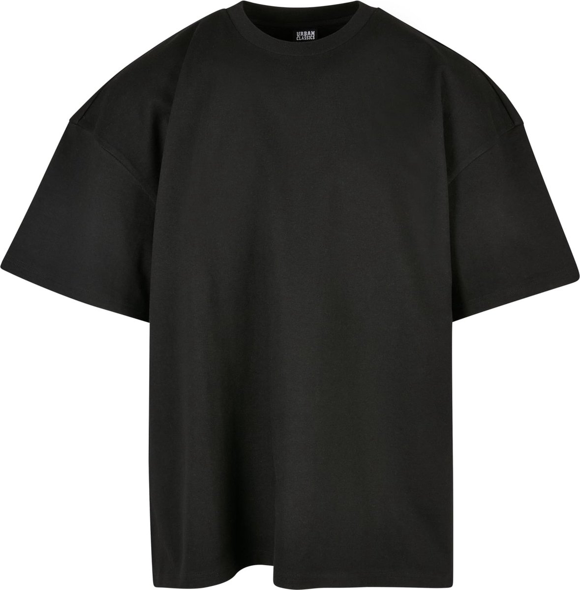 OVERSIZED Populair Mannen Heren Modern Streetwear Urban Nieuw T-Shirt Shirt Ultra Heavy Oversized Tee Zwart