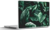 Laptop sticker - 14 inch - Jungle - Bladeren - Tropisch - Planten - Natuur - 32x5x23x5cm - Laptopstickers - Laptop skin - Cover