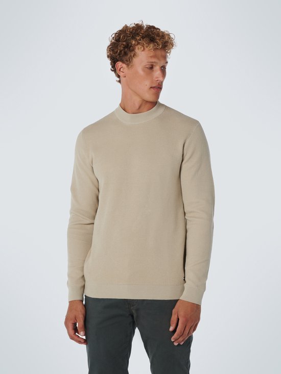 No excès - Pullover Structure Beige - Taille XL - Coupe moderne