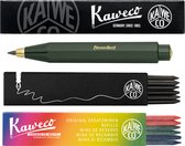 Kaweco - Portemine 3.2 - Classic Sport - Vert - Avec coffret recharges Zwart - Coffret recharges 3 couleurs