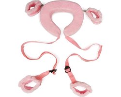 Erodit® positie riem -roze- verstelbare riemen - bondage -Seks speeltje - BDSM - beginners- koppels - erotisch spel - diepe penetratie- Sex spel - Erotiek- Seks speeltjes koppels - Mannen - Vrouwen