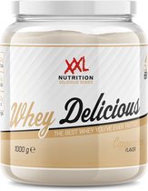 XXL Nutrition - Whey Delicious - Cappuccino - Wei Eiwitpoeder met BCAA & Glutamine, Proteïne poeder, Eiwit shake, Whey Protein - 1000 gram