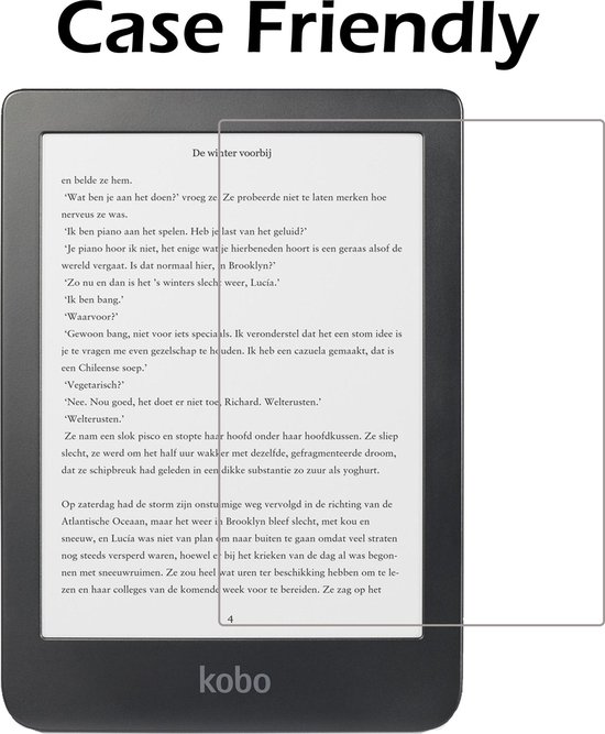 Screenprotector - Geschikt voor Kobo Clara HD Screenprotector Bescherm Glas - Screenprotector Geschikt voor Kobo Clara HD Screen Protector Tempered Glass van Amslod — afbeelding 5