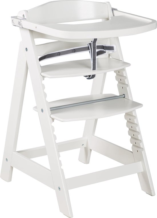Roba Chaise Haute Sit Up Click 54 X 50,5 X 80 Cm Bois Wit