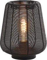Light & Living Tafellamp Adeta - Zwart - Ø22cm - Modern