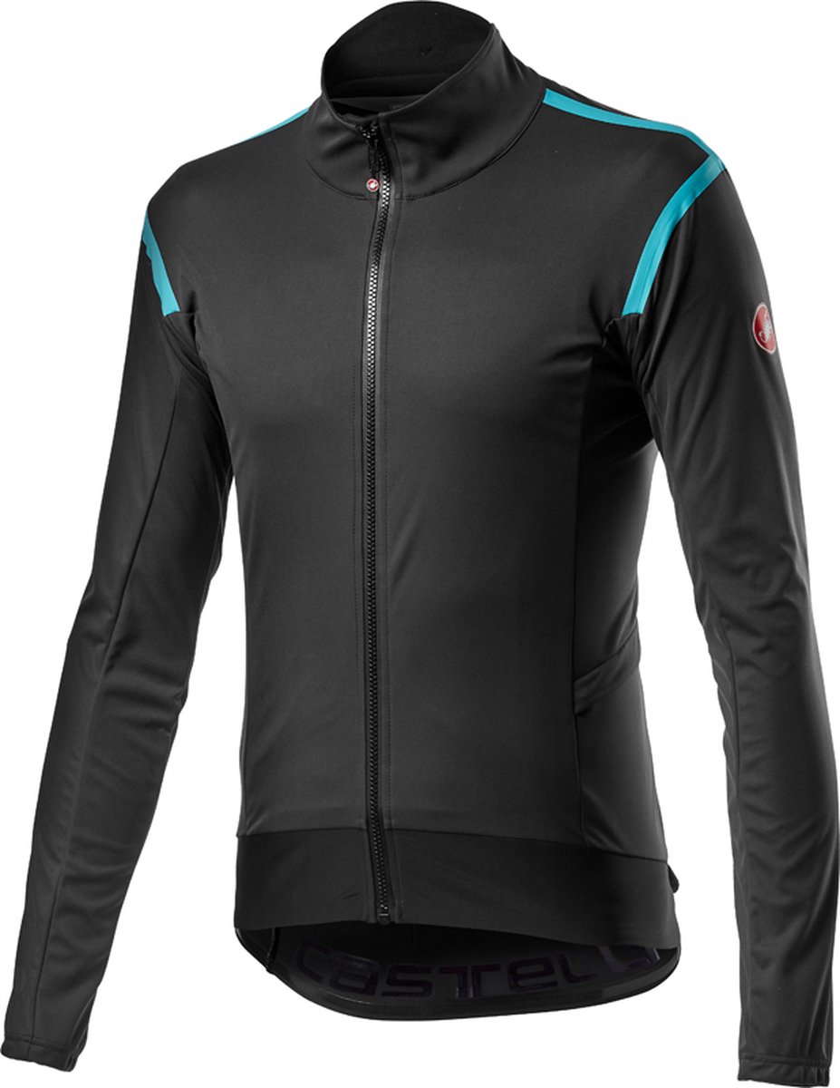 Castelli Fietsjack Lange mouwen Rain or Shine Heren Grijs - Alpha RoS 2 Light Jacket Dark Gray - M