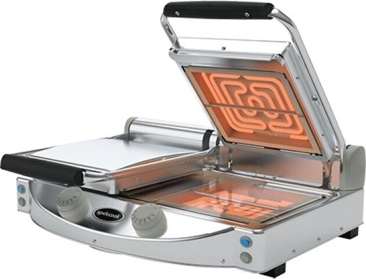 Contactgrill Duo (Glad/Glad) - SpidoCook 596045 - Horeca & Professioneel