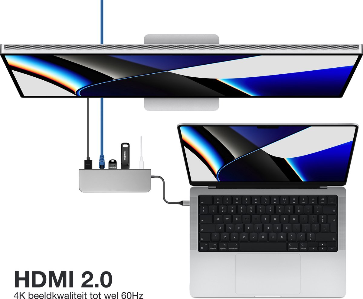 iMounts USB-C Docking Station 6-in-1 thumbnail 3