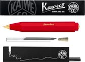 Kaweco - Vulpotlood 0,7 - Classic Sport - Rood - Met doosje vullingen in glazen tube