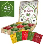 Active Tea Box, biologische kruidenthee geschenkset - 5 smaken - 45 zakjes/Active Tea Box, Organic Herbal Tea Gift Set - 5 Flavors - 45 Bags