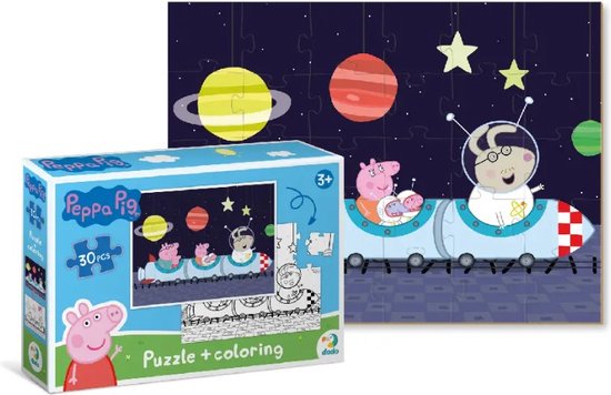 DODO Toys - Puzzle Unicorn 3+ - 30 pièces - 20x27 cm - Jouets