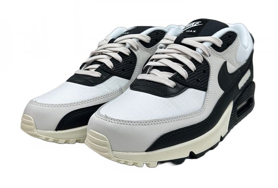 Voorzichtig overhead Intens Nike Air Max 90 - Sneakers - Zwart/Wit/Beige - Maat 47.5 | bol.com