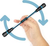 EZLife Spinning Pen Blue - Fidget Pen -Stress Relief Pen- Roterende Pen - 0.5mm Balpen Pen Spinner - Freestyle Pen - Weighted Spinner Pen