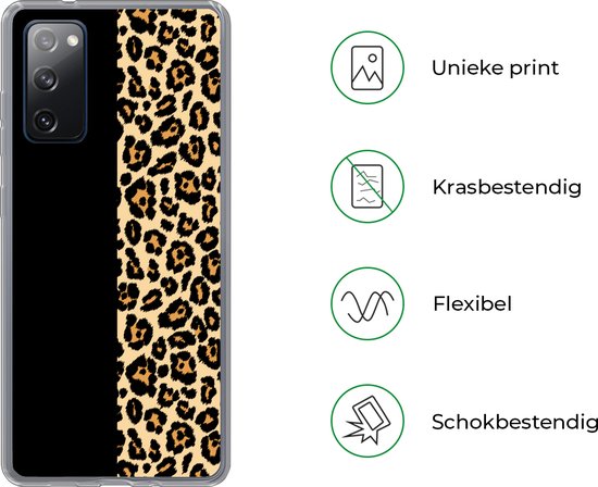 Coque Samsung Galaxy S20 FE - Imprimé panthère - Design - Animaux - Coque de téléphone en Siliconen