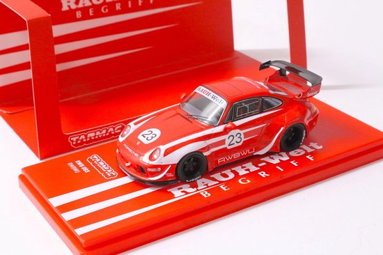 Miniatura - 1:64 - Porsche RWB 993 Naginata - Hobby 64 - Tarmac Works - Escorrega o Preço