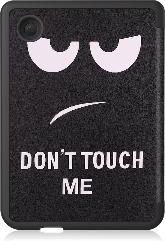 Hoesje Geschikt voor Kobo Clara 2E Hoes Book Case - Hoes Geschikt voor Kobo Clara 2E Hoesje Book Cover - Don't Touch Me van Hoesje  — afbeelding 4