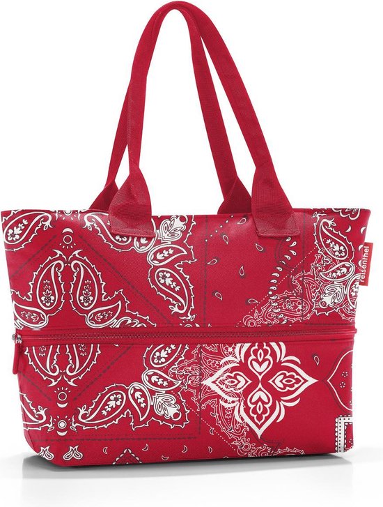 Reisenthel Shopper E1 Shopper Schoudertas - 12L - Bandana Rood