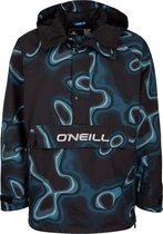 O'Neill Jas Men O'RIGINALS ANORAK JACKET Blue Heat Map Wintersportjas M - Blue Heat Map 50% Recycled Polyester, 50% Polyester