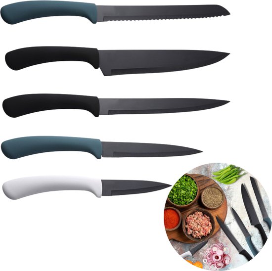 ZLemma Couteau De Chef Pour Enfant - Kids- Kit Couteau De Cuisine Pour Enfants - Lame Acier