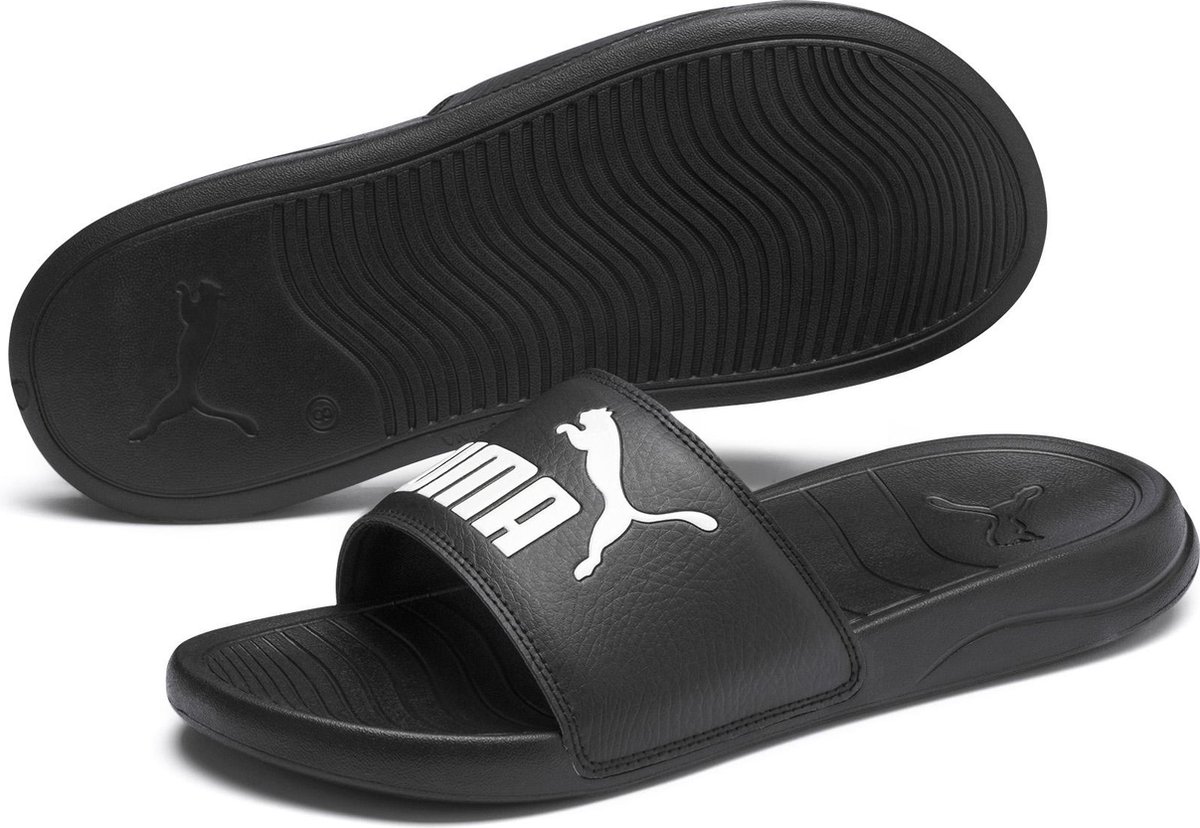 Popcat 20 Unisex Slippers Zwart