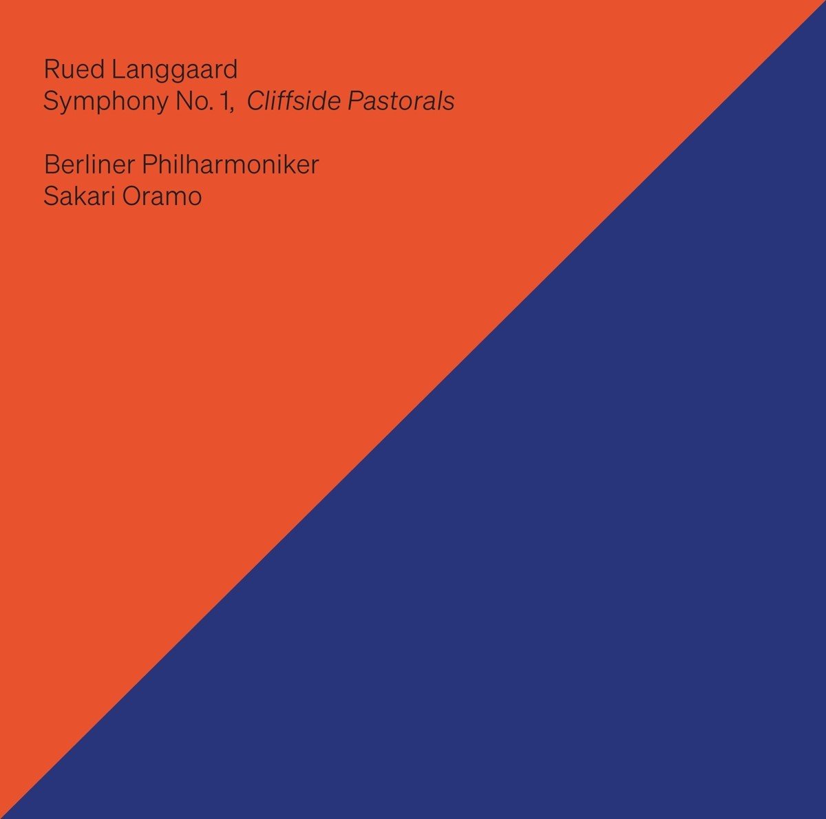 Berliner Philharmoniker, Sakari Oramo - Langgaard: Symphony No. 1, Cliffside Pastorals (SACD)