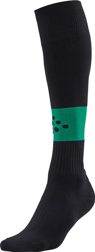 Craft Squad Sock Contrast 1905581 - Black/Team Green - 37/39