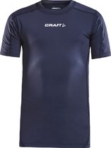 Craft Pro Control Compression Shirt Enfants - Marine | Taille: 146/152
