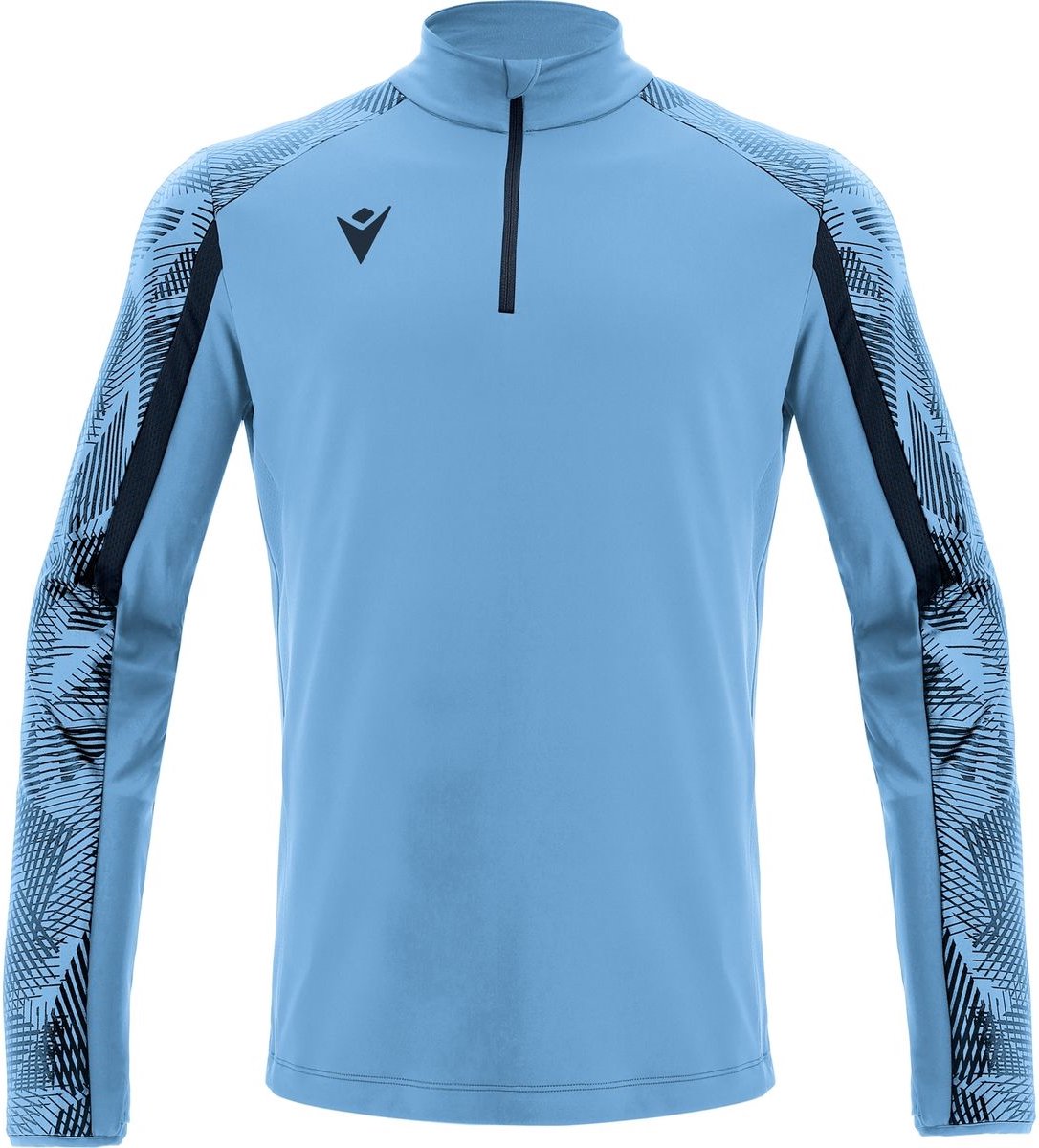 Macron Naryn Ziptop Heren - Hemelsblauw | Maat: 3XL
