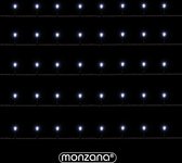 Monzana Lichtsnoer Kerst 200 LED´S - IP44 20m - Koud Wit