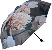Juleeze Parapluie pour adultes Ø 95 cm Vert Polyester Fleurs Parapluie