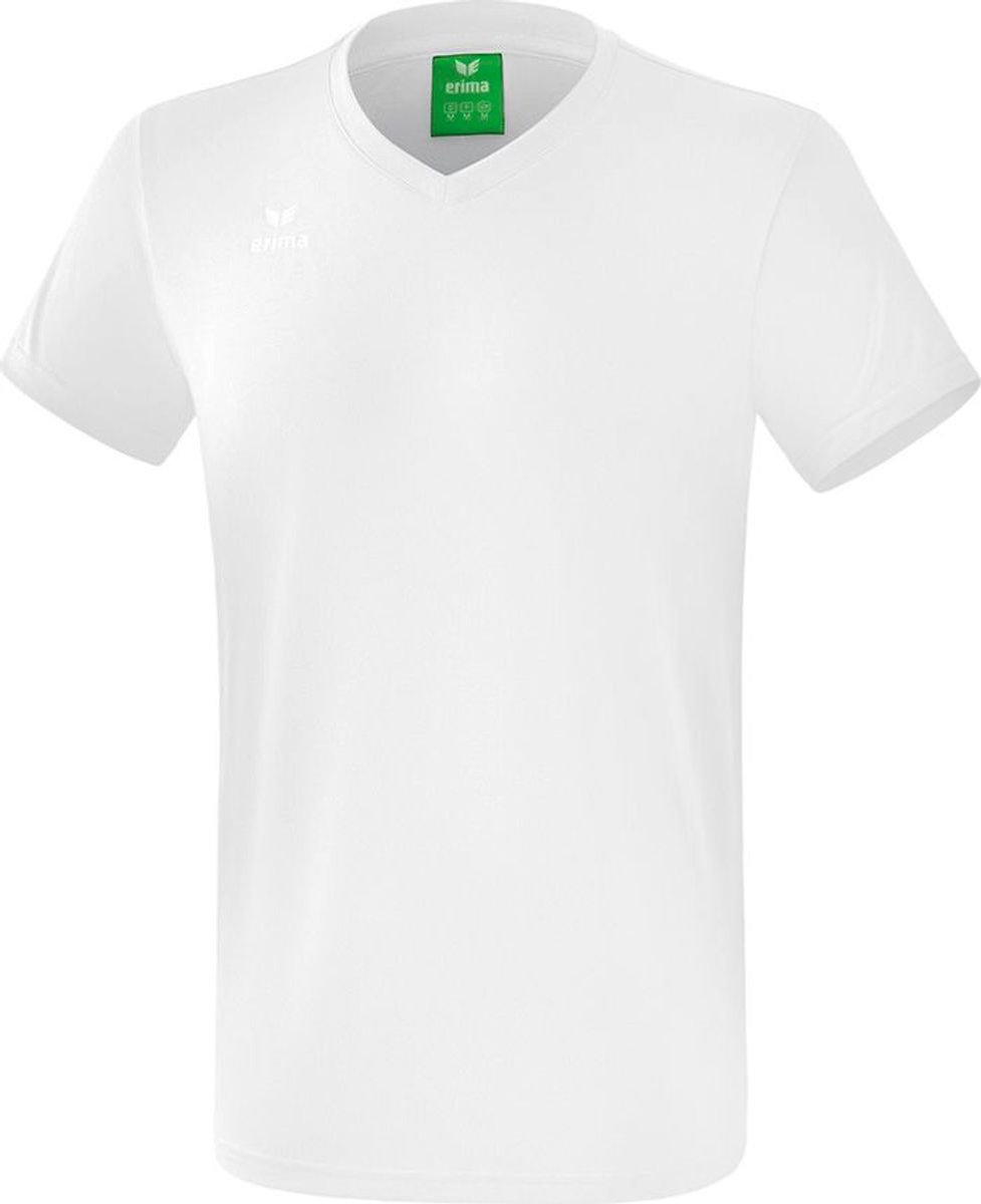 Erima Style T-Shirt Kinderen - Wit | Maat: 152