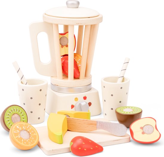 New Classic Toys Houten Speelgoed Smoothie Maker Set