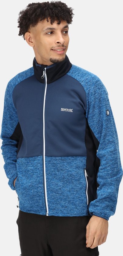 ZHIK Fleecejack met volledige rits | navy | Mannen: M | 480990_H_M