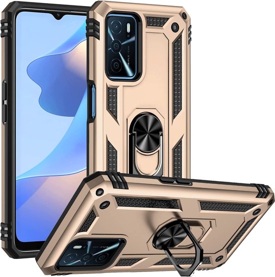 Custodia In Fibra Di Carbonio Per OPPO A54 E A74 5G – Ultra Sottile, Antiurto, Nera