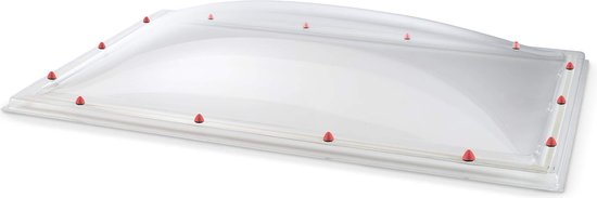 Lanterneau en polycarbonate Skylux 3 parois - clair 0600 x 1200 mm