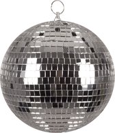 Boland - Discobal zilver (20 cm) Zilver - Glitter & Glamour - Glamour - 80's - NYE - Oudjaarsavond