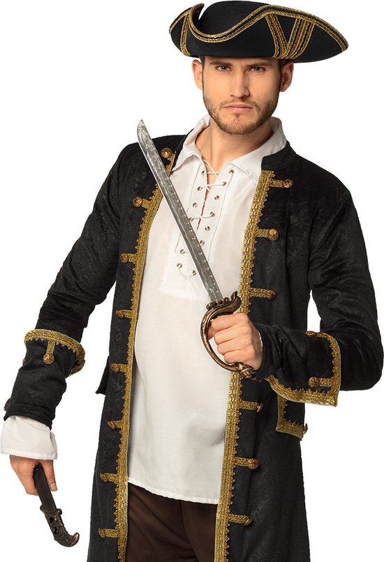 Gepersonaliseerd houten piratenzwaard met naam | Kinder cadeau
