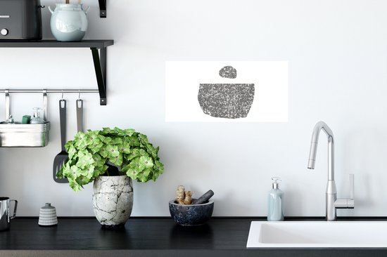 Muurstickers - Sticker Folie - Minimalisme - Abstract - Design - 40x20 cm - Plakfolie - Muurstickers Kinderkamer - Zelfklevend Behang - Zelfklevend behangpapier - Stickerfolie