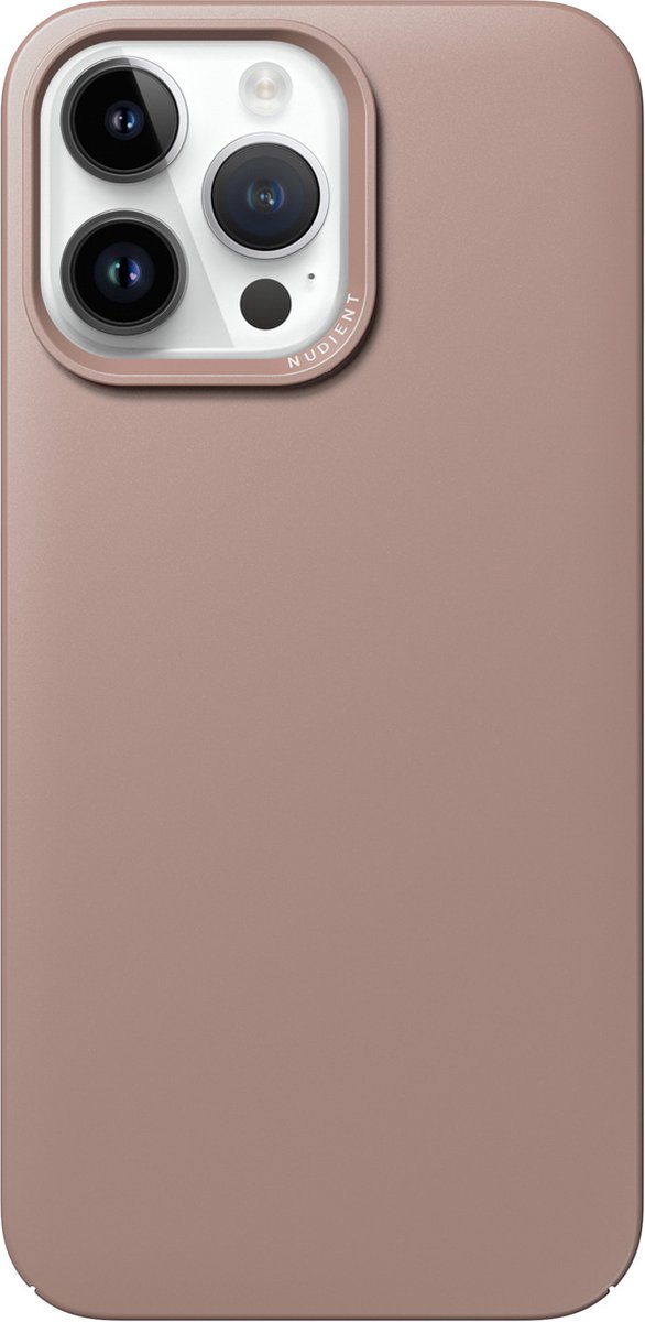 Nudient Hoesje Geschikt voor iPhone 14 Pro Max - Nudient Thin Case MagSafe - roze