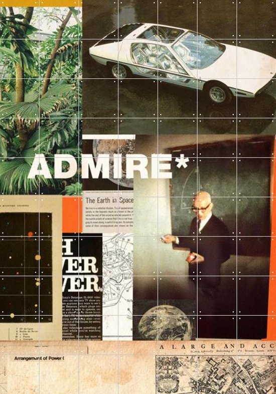 IXXI Admire - Frank Moth - Wanddecoratie - 200 x 140 cm