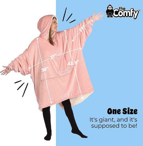 Oversized groote hoodie - Hoodie deken - Warme deken - Warme deken hoodie - Winter deken - Fleece dekentje - Hoodie Blanket