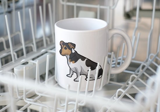 Dog Lover Mok met afbeelding: jack russell terrier | Honden Liefhebber | Honden Spreuk | Cadeau | Grappige mok | Koffiemok | Koffiebeker | Theemok | Theebeker