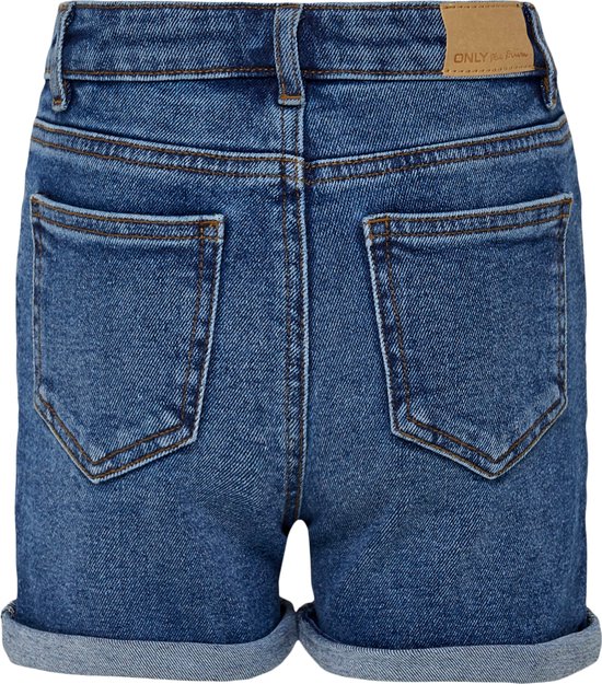 Monnalisa Plush Collar Denim Jacket grijs kids | Beau Beerens
