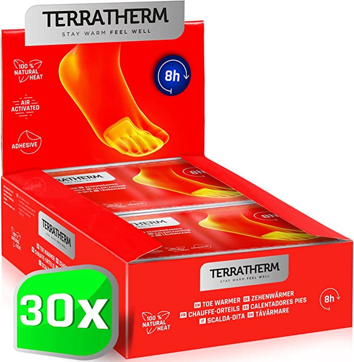 Thermopad Chaufferette main Extra Warm (10 paires) - Pour la