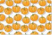 Muismat - Mousepad - Herfst - Pompoen - Patronen - 27x18 cm - Muismatten