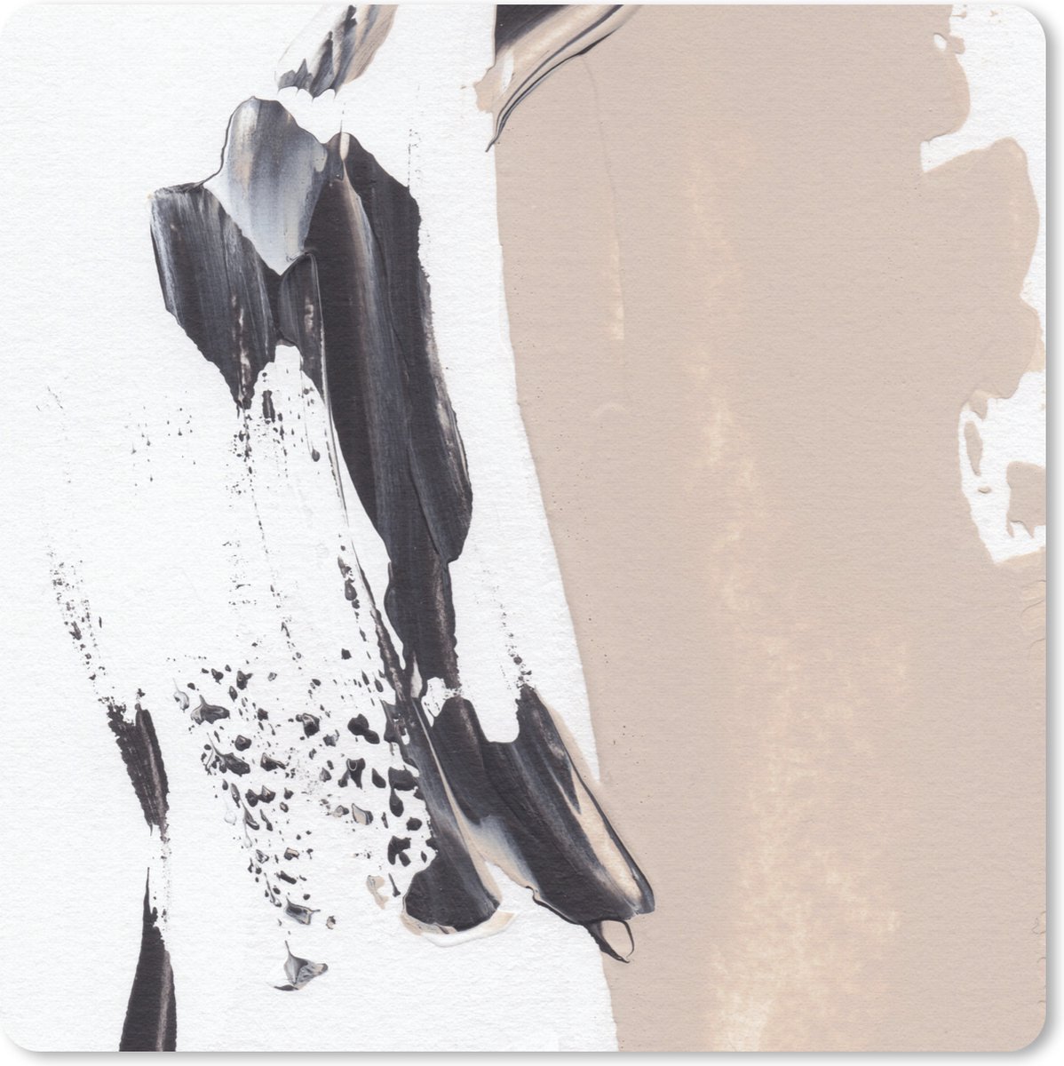 Muismat 30x30 cm - Mousepad Verf - Design - Abstract - Muismatten