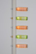 Cut-Out Design Lars Wijnrek - 22 flessen - metaal/staal - beige