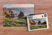 Puzzel De zonsopgang langs het strand met kliffen in het Engelse Cornwall - Legpuzzel - Puzzel 1000 stukjes volwassenen