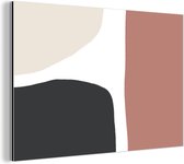 Décoration murale Métal - Peinture Aluminium Industriel - Pastel - Abstrait - Design - 150x100 cm - Dibond - Photo sur aluminium - Décoration murale industrielle - Pour le salon/chambre