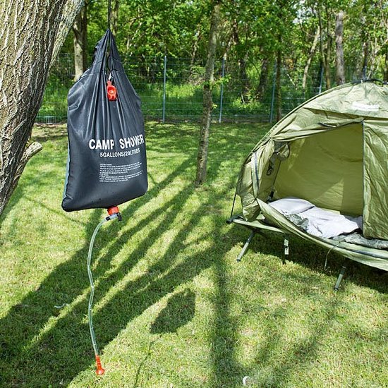 Campingdouche set 20L - solar - campingshower van Camp — afbeelding 5